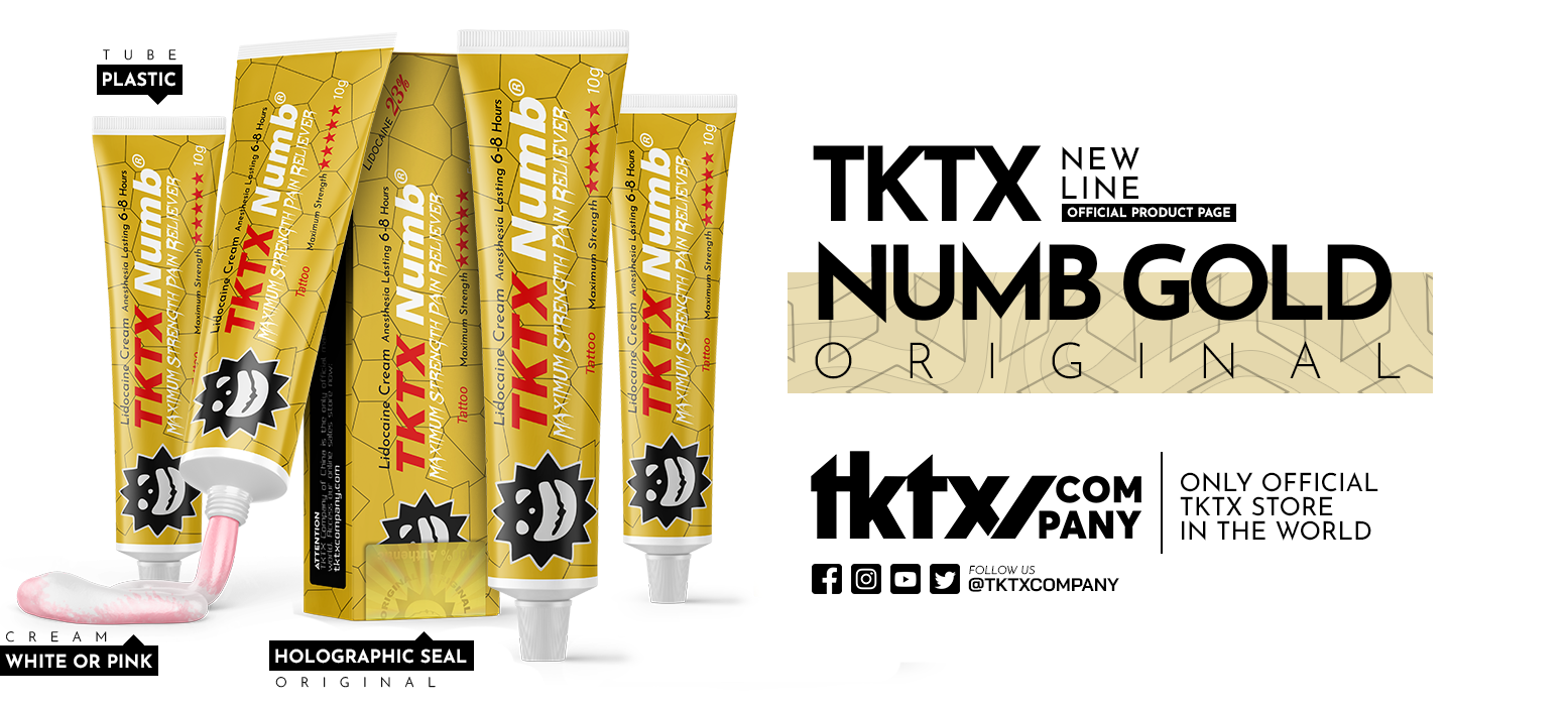 Tktx Numb Gold